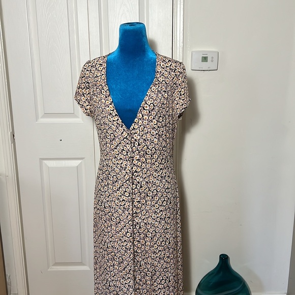 NWOT Flynn Skye Floral Cut out Maxi dress Small - Picture 3 of 8